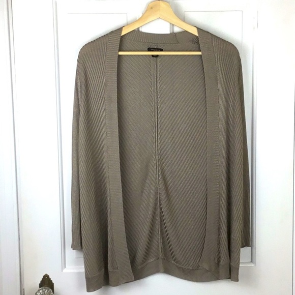 Ann Taylor Shimmer Open Cardigan - Picture 1 of 4